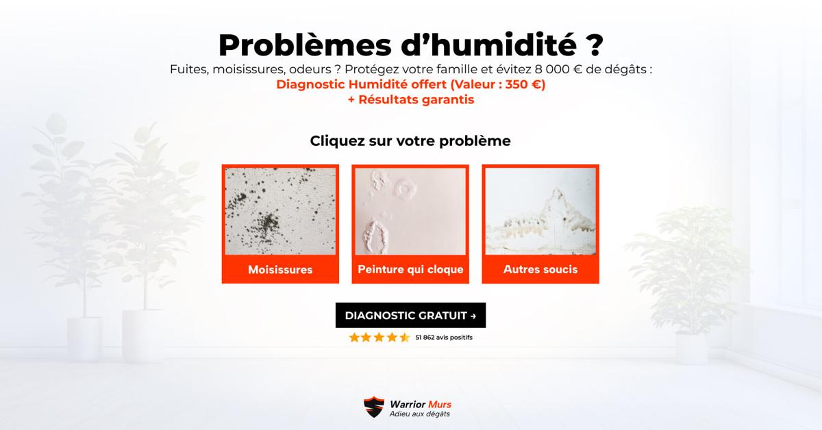 Exemple de landing page Kaptos