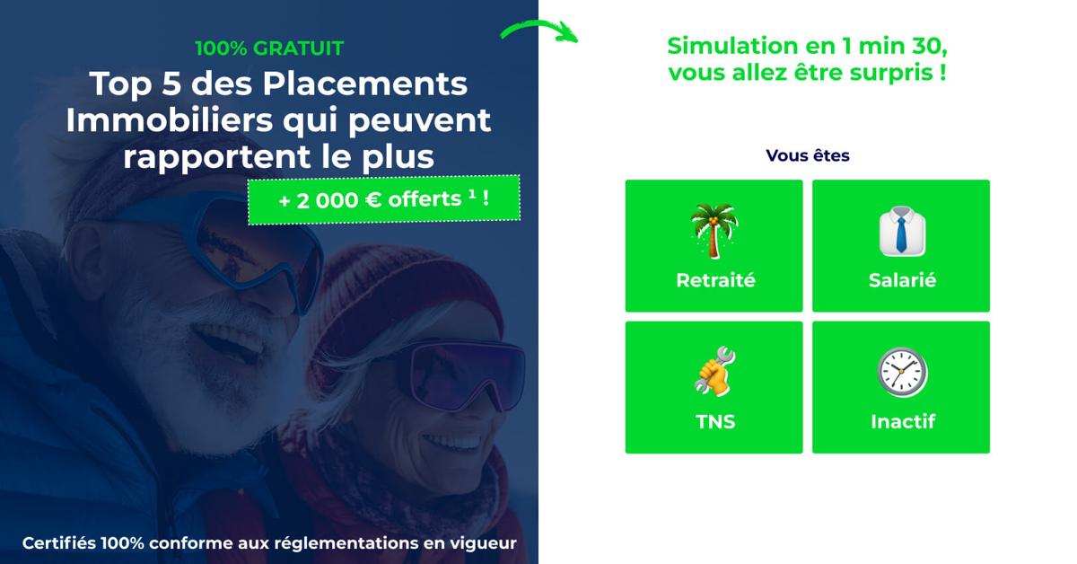 Exemple de landing page Kaptos