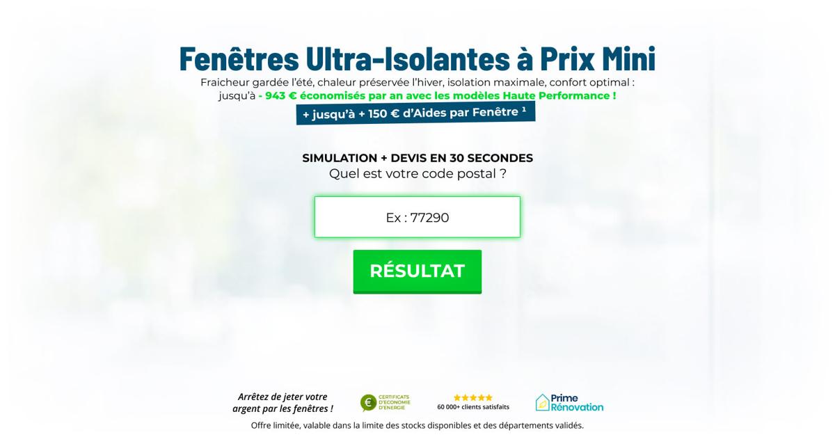 Exemple de landing page Kaptos